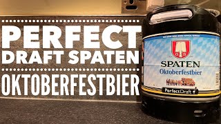 Philips Perfect Draft Spaten Oktoberfestbier Review  Spaten FranziskanerBräu [upl. by Ahsilif]