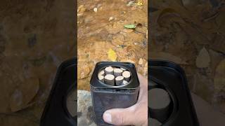 How to make charcoal the easy way outdoors survival bushcraft camping [upl. by Yddor]