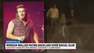 Morgan Wallen faces backlash over using racial slur [upl. by Al]