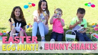 HOW TO MAKE BUNNYSHAKES 🐰 OUR EASTER with THE BRATAYLEYS [upl. by Nnaaras246]