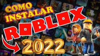 ⭐COMO BAIXAR E INSTALAR ROBLOX NO COMPUTADOR ✔🔵 [upl. by Anah760]