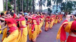 Rabindra bharati bosonto utsab 2017 [upl. by Claiborn]