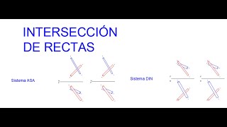 Intersección de rectas  Visibilidad de Tuberías [upl. by Fontes]