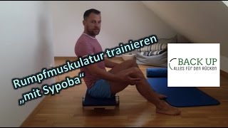 Rumpfmuskulatur Training sitzend  mit Sypoba  Übung 2 [upl. by Idid]