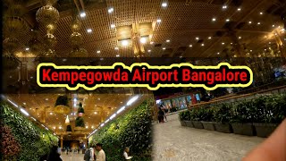 International Airport Bangalore  By Vikas Vlogs bangalore airport trending youtubers [upl. by Alric]