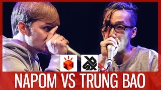 NaPoM vs TRUNG BAO  Grand Beatbox SHOWCASE Battle 2017  SEMI FINAL [upl. by Swainson831]