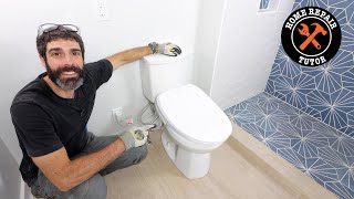 Bidet Toilet Seat Installation for Beginners [upl. by Suhploda]