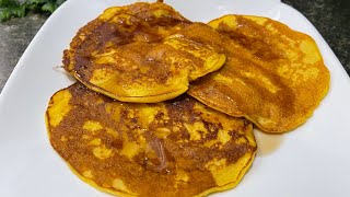 PANCAKES DE ELOTE 🌽 PERFECTOS PARA DESAYUNAR [upl. by Orlov]