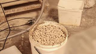 Make casting slip from dry clay pellets [upl. by Sedruol]