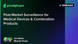 PostMarket Surveillance for Medical Devices amp Combination Products [upl. by Katalin]