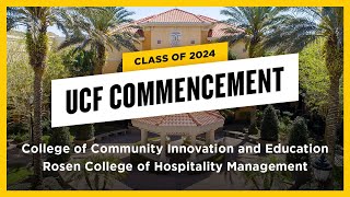 UCF Spring 2024 Commencement  May 4 at 9 am [upl. by Nuavahs]