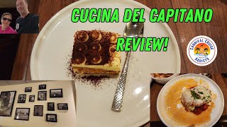 Carnival Celebration  Cucina del Capitano Review [upl. by Anett]