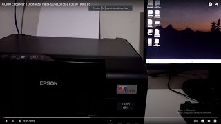 COMO Escanear e Digitalizar na EPSON L3150 e L3250 [upl. by Alroi]