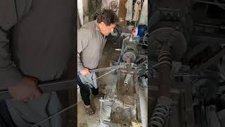 Transforming Metal Rods into Precision Springs Craftsmanship SpringMaking Metalwork DIY [upl. by Breeze179]