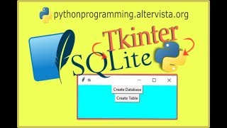 Python n Sqlite 31  Menu window [upl. by Eniamret335]