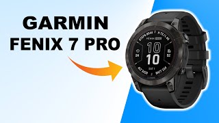 Garmin Fenix 7 Pro Sapphire Solar Carbon Gray DLC Titanium with Black Band [upl. by Denise]