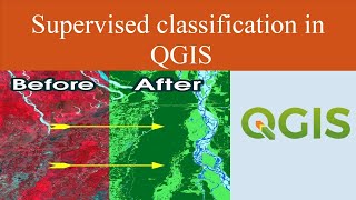 Supervised Classification in QGIS [upl. by Keel]