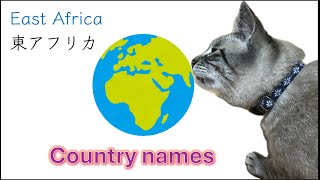 Quiz How to read the country names in Japanese Learn Japanese with Toby East Africa 東アフリカ [upl. by Tallbott]