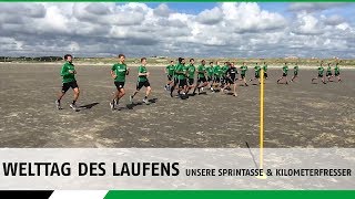 Zum Welttag des Laufens  Unsere Sprintasse amp Kilometerfresser [upl. by Eiramait]