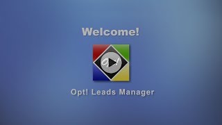 Opt Leads Manager CRM Video Presentation  OptSoft CRM Video  OptSoft Inc [upl. by Saunders552]