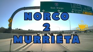 I15 Freeway  Norco to Murrieta CA Dashcam 4K [upl. by Ralf]