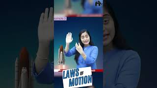 Laws of Motion Class 11 Physics  One shot by Roshni Maam Rocket propulsion shorts [upl. by Noj]