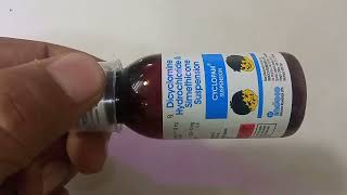 Cyclopam Suspension  Dicyclomine Hydrochloride amp Simethicone Suspension  Cyclopam Syrup Uses Hindi [upl. by Gilbye]