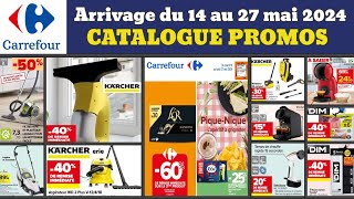 catalogue carrefour du 14 mai 2024 ✅ Arrivage promo kärcher jardin 🔥 Cadeaux spécial fête des mères [upl. by Ylas]