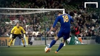 Fantastic strike from Shomko  Ireland vs Kazakhstan [upl. by Huei]