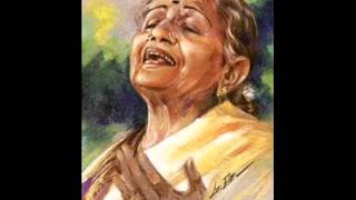 M SSubbulaakshmi  Bhajan  Raag Bageshree  Nis Din Barsat Nain Hamare [upl. by Nada]