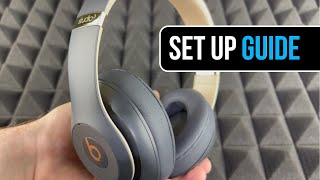 Beats Studio3 Set Up Manual Guide [upl. by Jac]