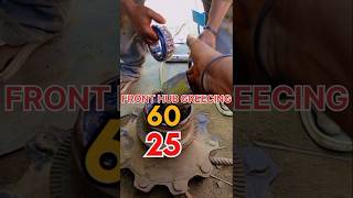 EICHER TIPPER 6025 FRONT HUB GREASING [upl. by Aronel605]