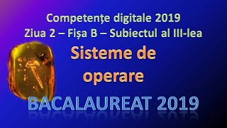 Competente digitale 2019  Ziua 2  Sisteme de operare [upl. by Perice]