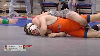 157lbs Bryce Andonian Virginia Tech vs Nick Sanko Virginia [upl. by Salta]