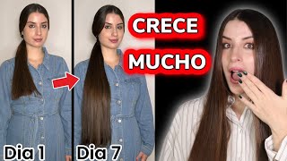 2 REMEDIOS para CRECER EL CABELLO en UNA SEMANA BRILLO INTENSO [upl. by Ecurb]