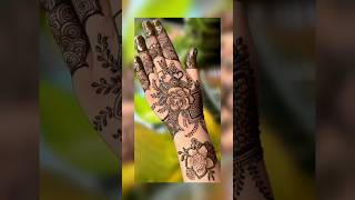 rose flawer back side mehndi💕💞 designmehndi shorts ytshorts trending hennadesign viralvideo 😊😘 [upl. by Einaj]