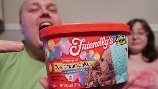 Friendlys Ice Cream Cake Celebration Review [upl. by Fax]