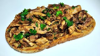 Spanish sardine OpenFaced Sandwich cookology [upl. by Cinda701]