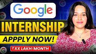 How to Crack Google Internship in 2024  Stipend and Interview Process Revealed [upl. by Ennairrek]