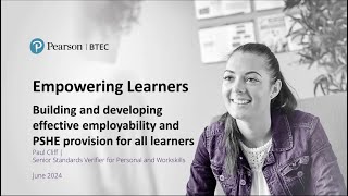 BTEC Workskills and Personal Growth and Wellbeing Session 1 Developing Effective Provision [upl. by Aztinaj]