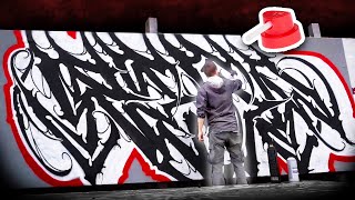 QUICK WILDSTYLE GRAFFITI  TIMELAPSE  RESP53 [upl. by Ilrahs]