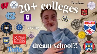 college decision reaction 2024 international unis ivies oxford dream school acceptance [upl. by Artied]