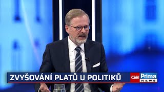 Fiala Rozhodovat o svém platu je nemorální I my jsme se chovali jako populisté [upl. by Nosydam]