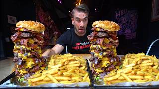 The 14LB BURGER CHALLENGE I MISTAKINGLY ORDERED Joel Hansen [upl. by Warford]