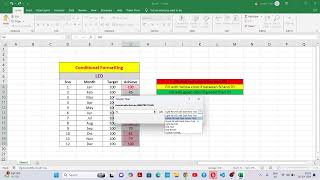 Excel Conditional Formatting  Advanced Conditional Formatting [upl. by Xylia701]