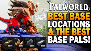 Palworld  The Best Base Locations AND BEST PALS Palworld Best Ore amp Ingot Farm Guide [upl. by Annoid517]