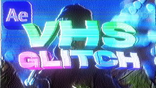 The Best VHS Glitch Effect For After Effects [upl. by Dodson577]