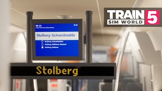 Mit der BR 642 nach STOLBERG  Train Sim World 5 018  RB 20 StolbergRathaus [upl. by Tosch]