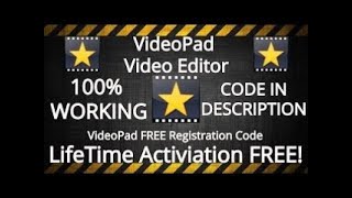 Video Pad Free Registration Code 100 Working Code is in Description [upl. by Walls]