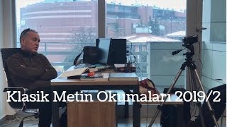 Tefsir  Klasik Metin Okumaları 20192  elcâmi liahkâmilKuran  Mustafa Öztürk [upl. by Vania]